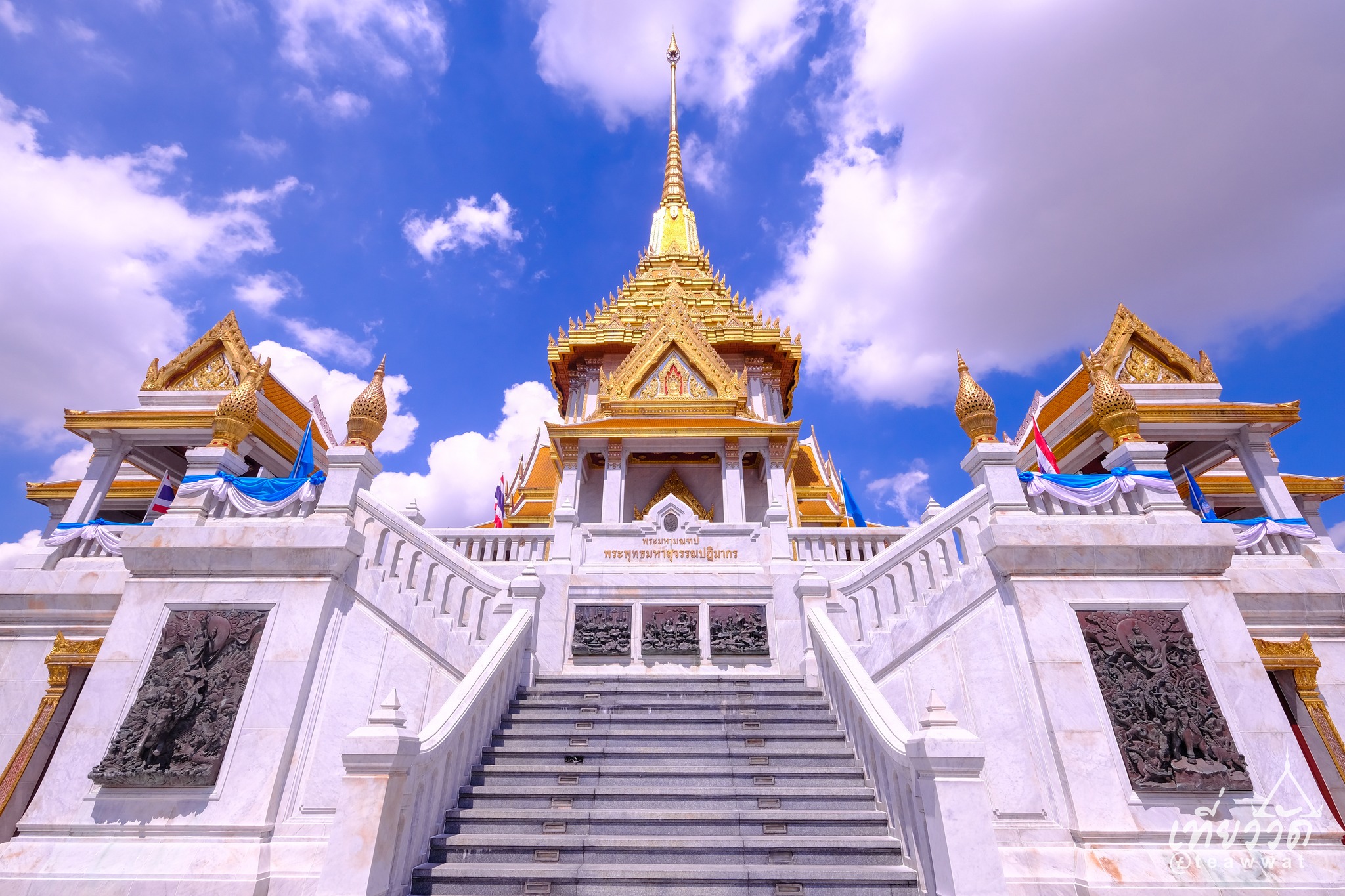 No.1 Bangkok City Temple (HD) : Wat Traimit, Wat Pho, Wat Arun, Wat Benchamabophit